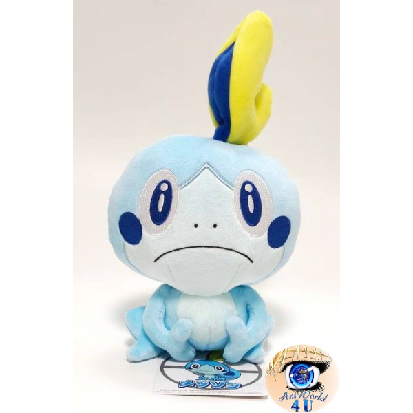 Officiële Pokemon center knuffel Sobble 25cm